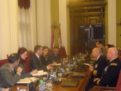 19. februar 2013. Susret predsednika Narodne skupštine i admirala Stavridisa